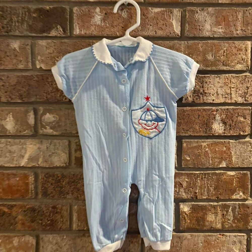 Carter-s Blue Playsuit-romper